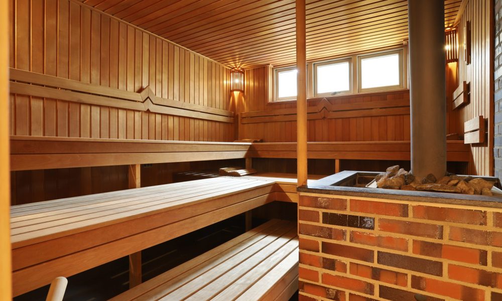 Houtgestookte Finse Sauna